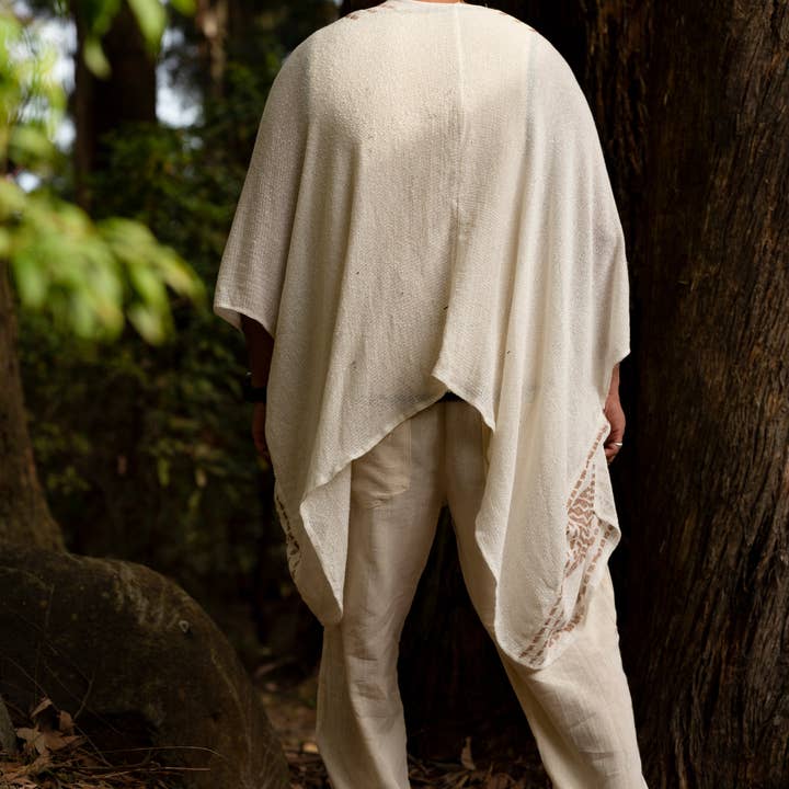 Arya Clothing - Wholesale - Free Mind Kimono for Men - Cream4