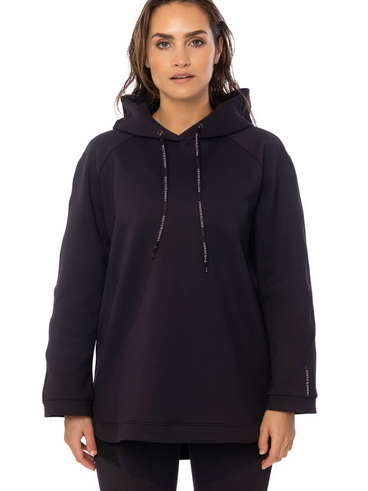 Blue shadow hoodie for wholesale by RectoVerso Sports