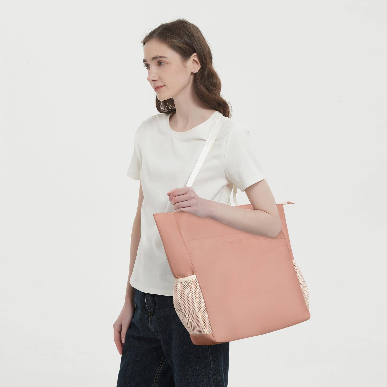 wandf - Wholesale Beach Bag - WANDF Water-resistant Beach Shoulder Tote Bag for Women17