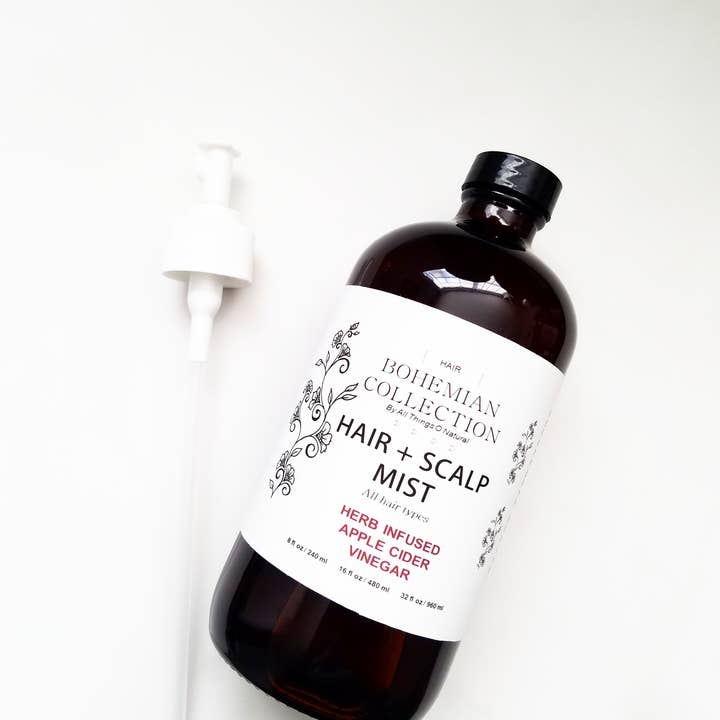 Natty Naturals - Wholesale Scalp/Hair Treatment - ACV Hair + Scalp Mist1