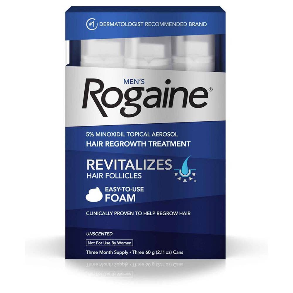 KT Supply - Wholesale Hair Serum - Rogaine Mens Treatment Foam,3 months supply 2.11oz,Pack of 30