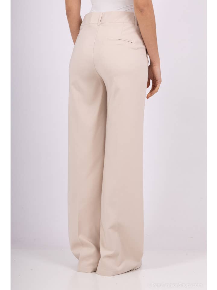 Afinity - Wholesale Suit Pants - Women's - Women's palazzo tailored pants A3306PT – flare cut5