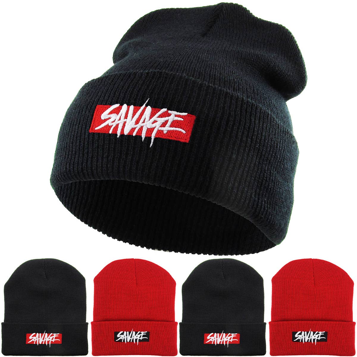 KBETHOS - Wholesale Beanie - Unisex - Savage Embroidered Beanie6