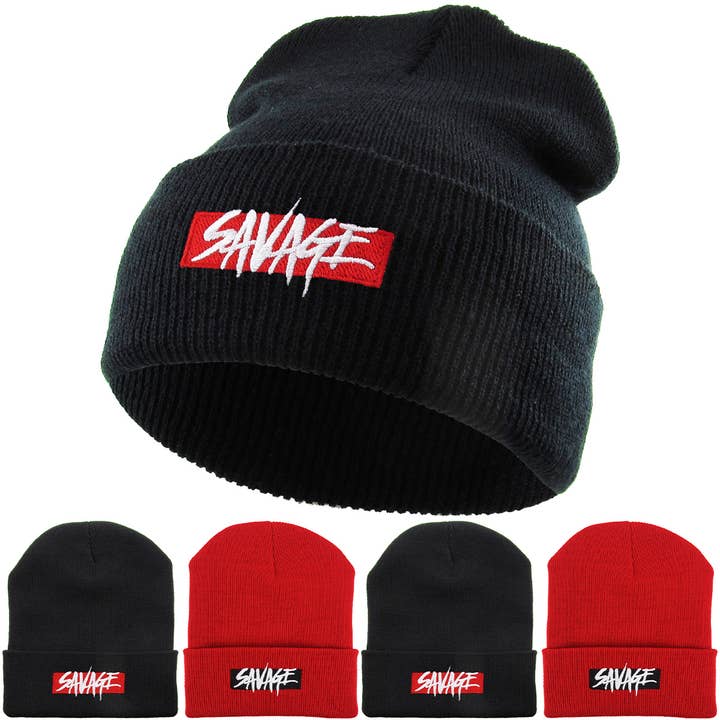 KBETHOS - Wholesale Beanie - Unisex - Savage Embroidered Beanie6