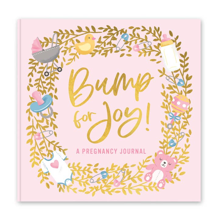 Studio Oh! - Wholesale Journal/Diary - Maternity - Bump for Joy: A Pregnancy Journal (Pink)