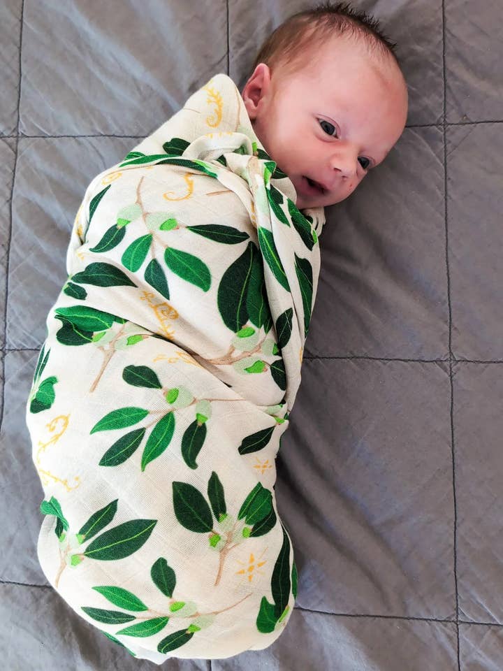 worthy of Agape - Wholesale Swaddle - Baby - Our Lady of Fatima Swaddle and Scarf2