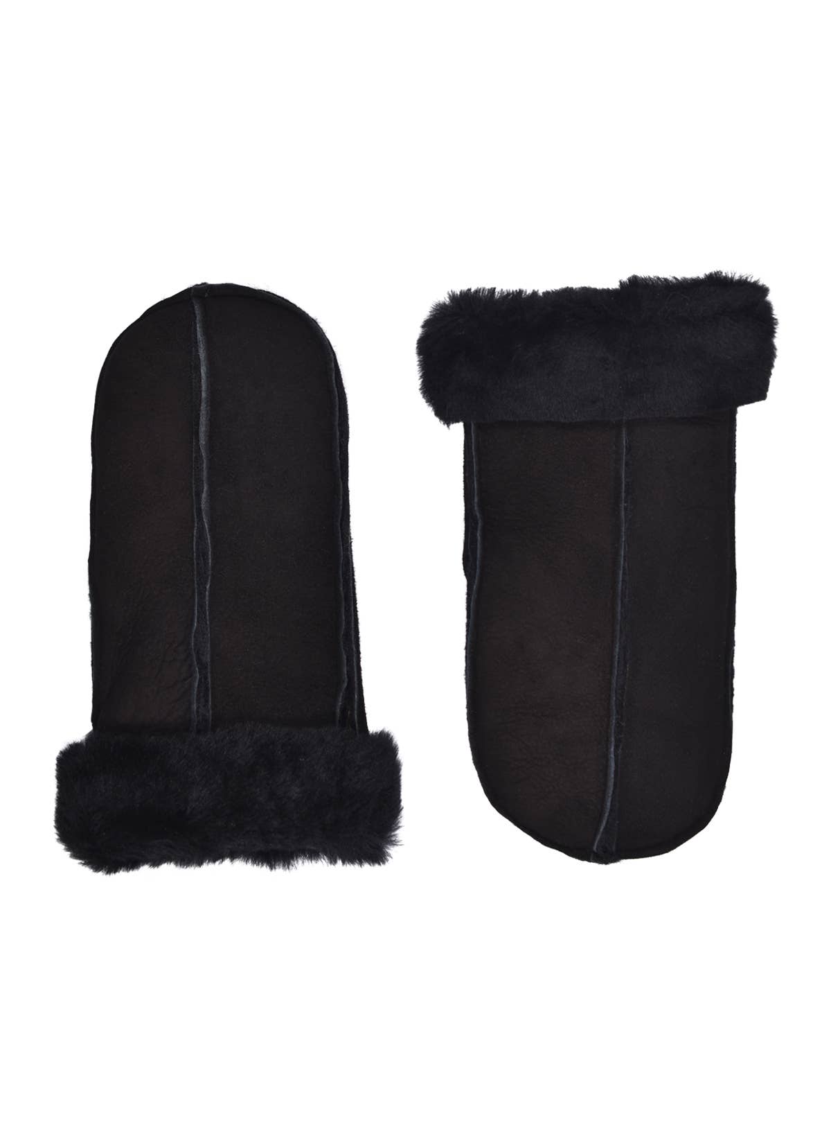 Owen Barry Ltd - Wholesale Handschoenen - Dames - Wanten van schapenvacht | Schapenvacht met gespleten palmbomen | M02 wanten11