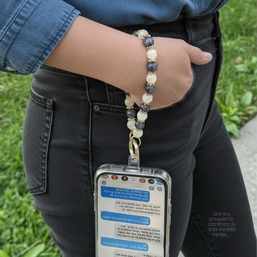 Save The Girls - Wholesale Wristlet - Clip & Go Beaded Wristlet Nina Collection3