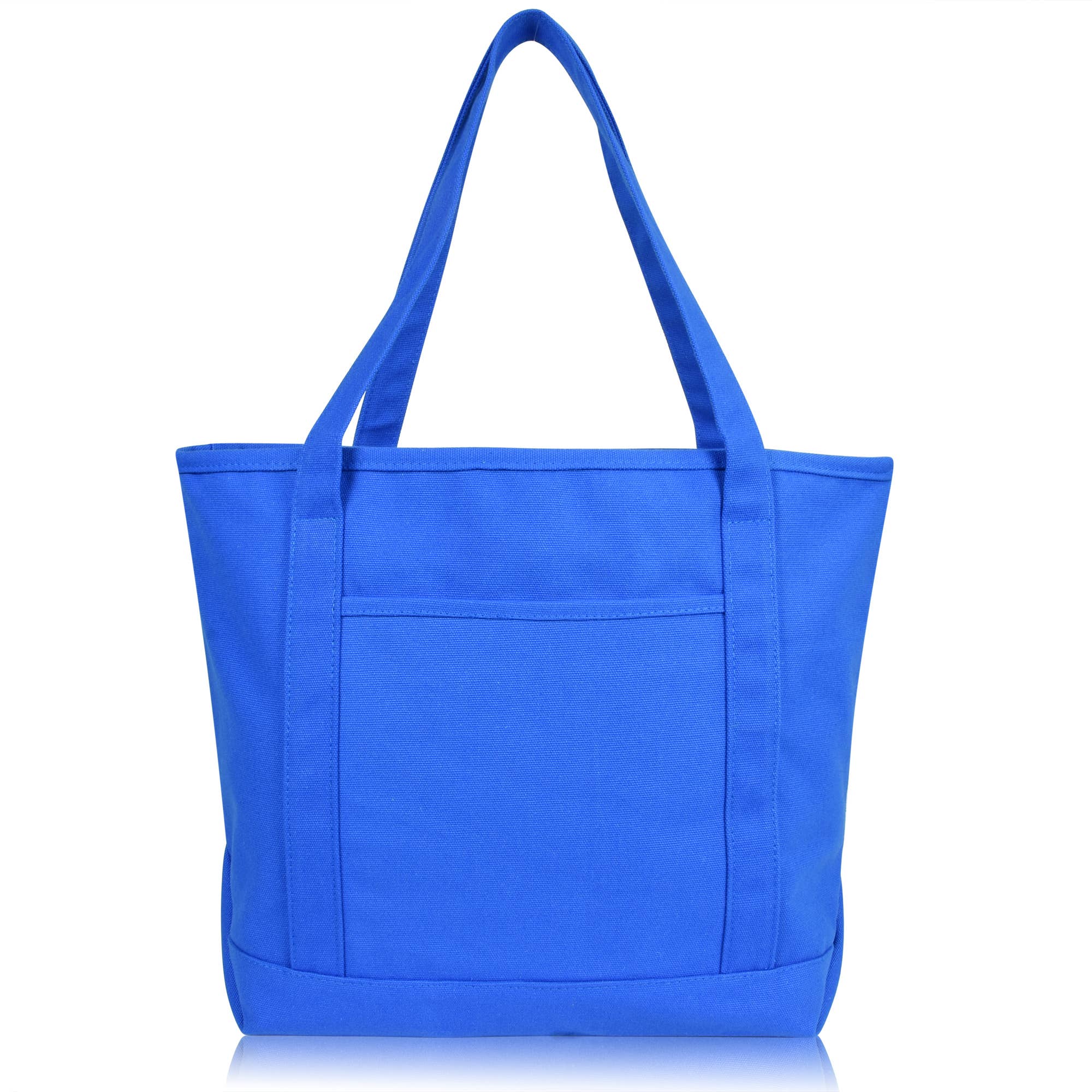 Dalix – wholesale Tote bag – Women's – DALIX 20" Solid Color Cotton Canvas Shopping Tote Bag35