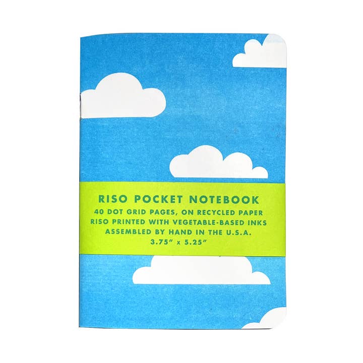 Pocket Notebook - Clouds for wholesale by Next Chapter Studio
