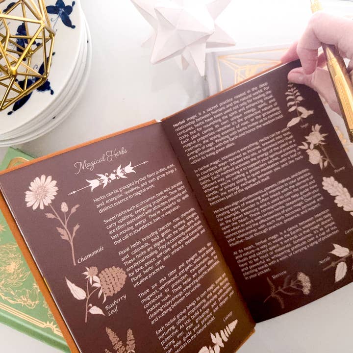 BOUCHETTEDESIGN LLC - Wholesale Body, Mind & Spirit - GRIMOIRE JOURNAL | Grimoire Companion Journal13