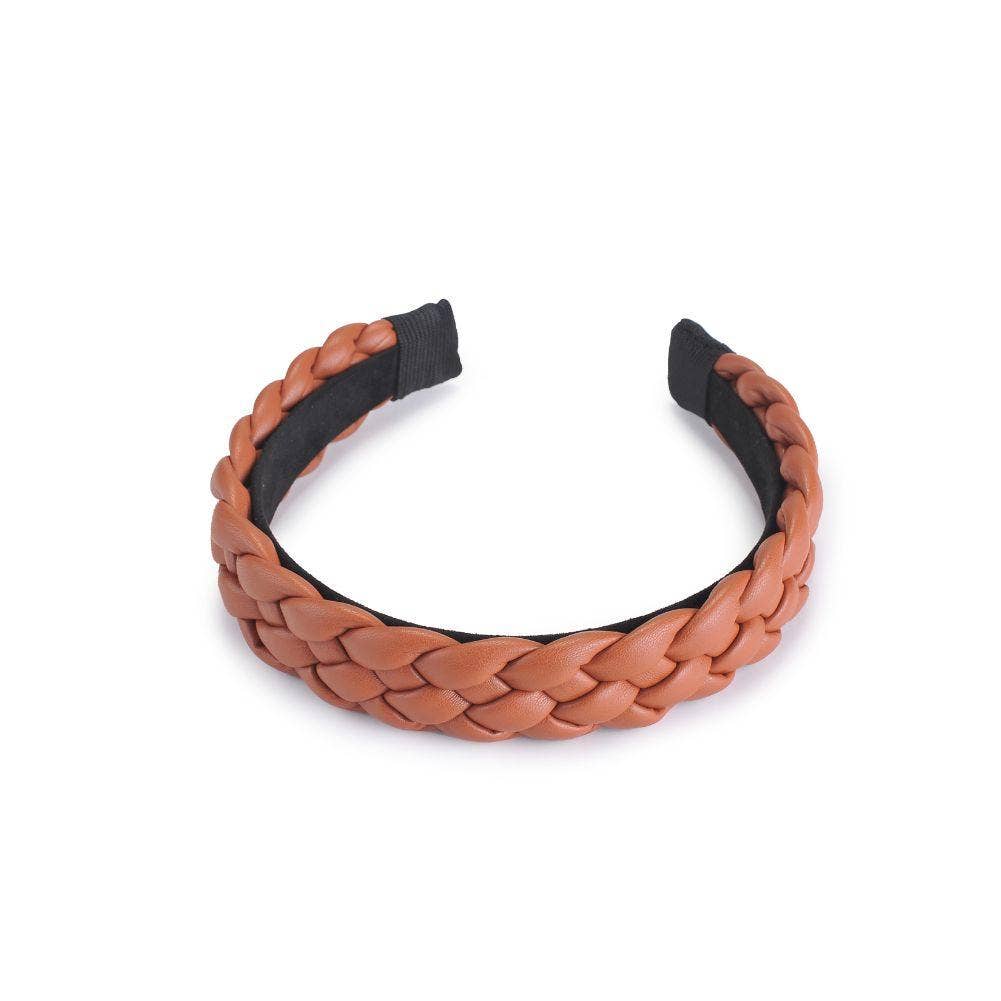 Urban Expressions - Wholesale Fashion Headband - Women's - Braided Vegan Leather Headband10