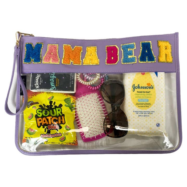 CP-1217 Mama Bear Purple Candy Bag for wholesale by Girlie Girl Originals
