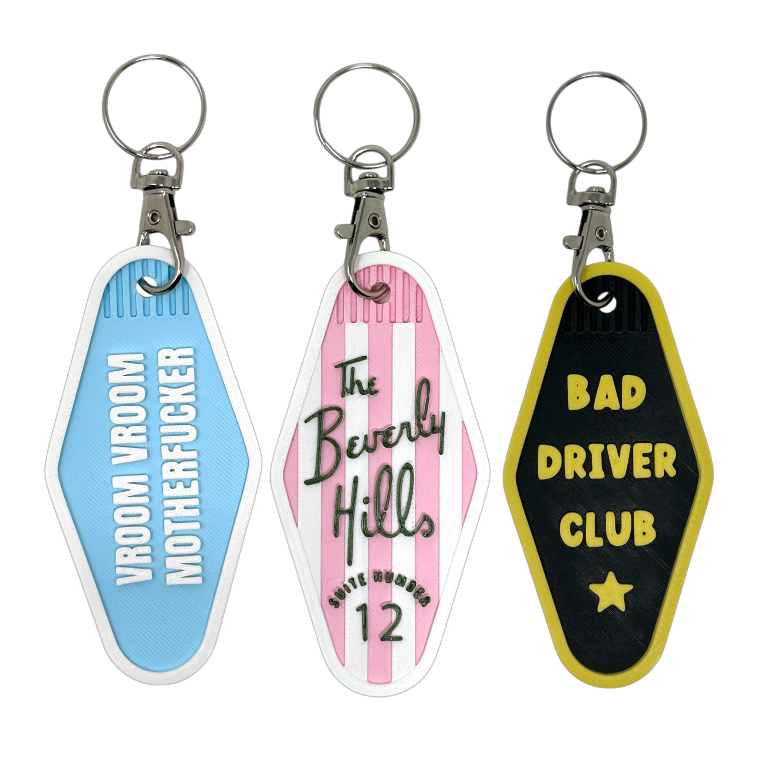 Made Happy Gifts – Porta-chaves - Unissexo por atacado – Porta-chaves de Estilo Motel Divertidos e Originais9