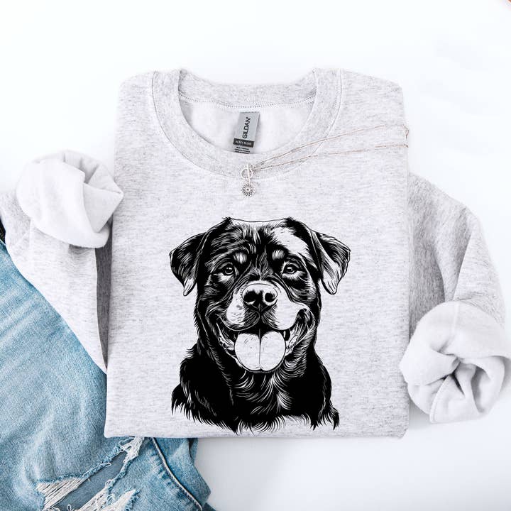 Rottweiler, Pet, Dog Breed Sweatshirt for wholesale by Refinery Number One LLC