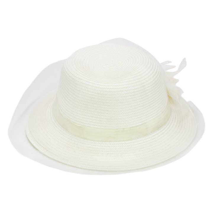 Cap Zone - Wholesale Fascinator Hat - Women's - Organza Fascinator Derby Bucket Sun Hat3