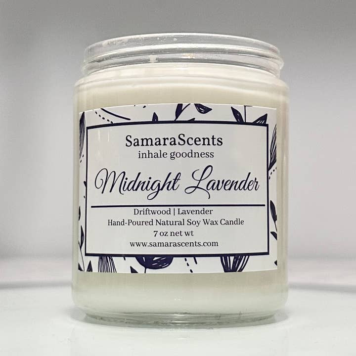 Bougie en cire de soja Midnight pour la vente par SamaraScents