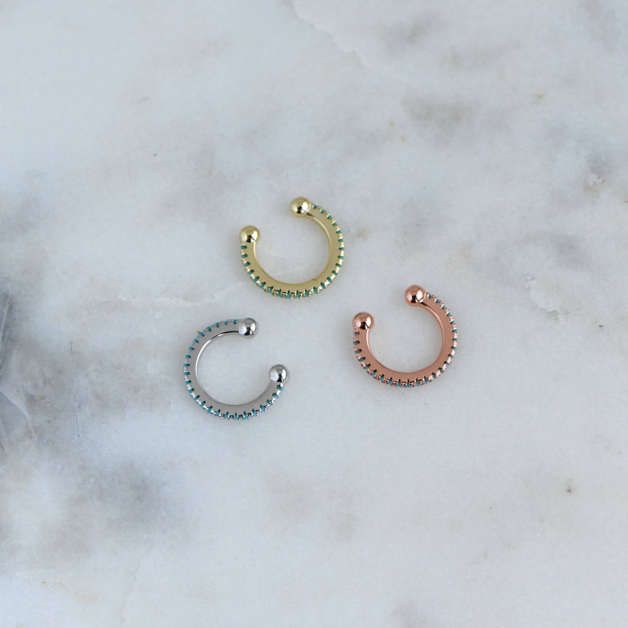 Sami Jewels - Wholesale Cuff/Wrap Earrings - Turquoise Ear Cuff4