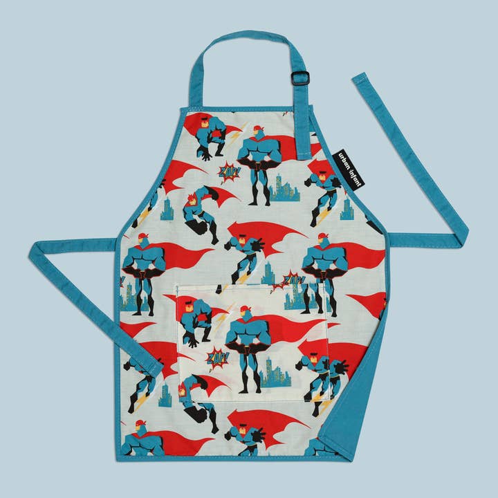 Urban Infant - Wholesale Apron - Kids - Little Helper Kids Apron, Washable Cotton/Poly - Urban Dude