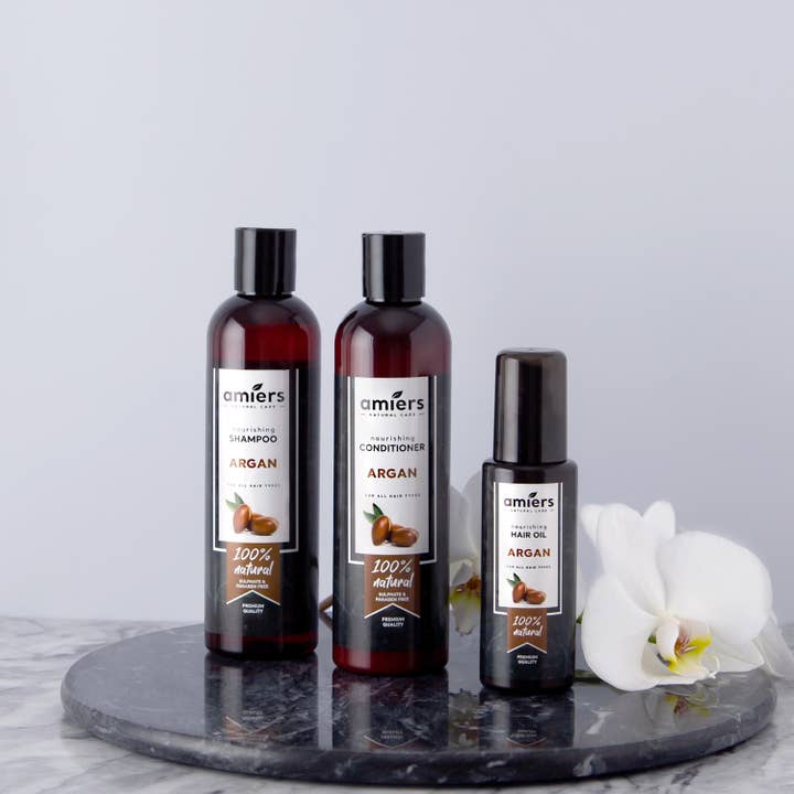 Amiers - Wholesale Hair Shampoo - 100% natural Argan Shampoo 250ml2