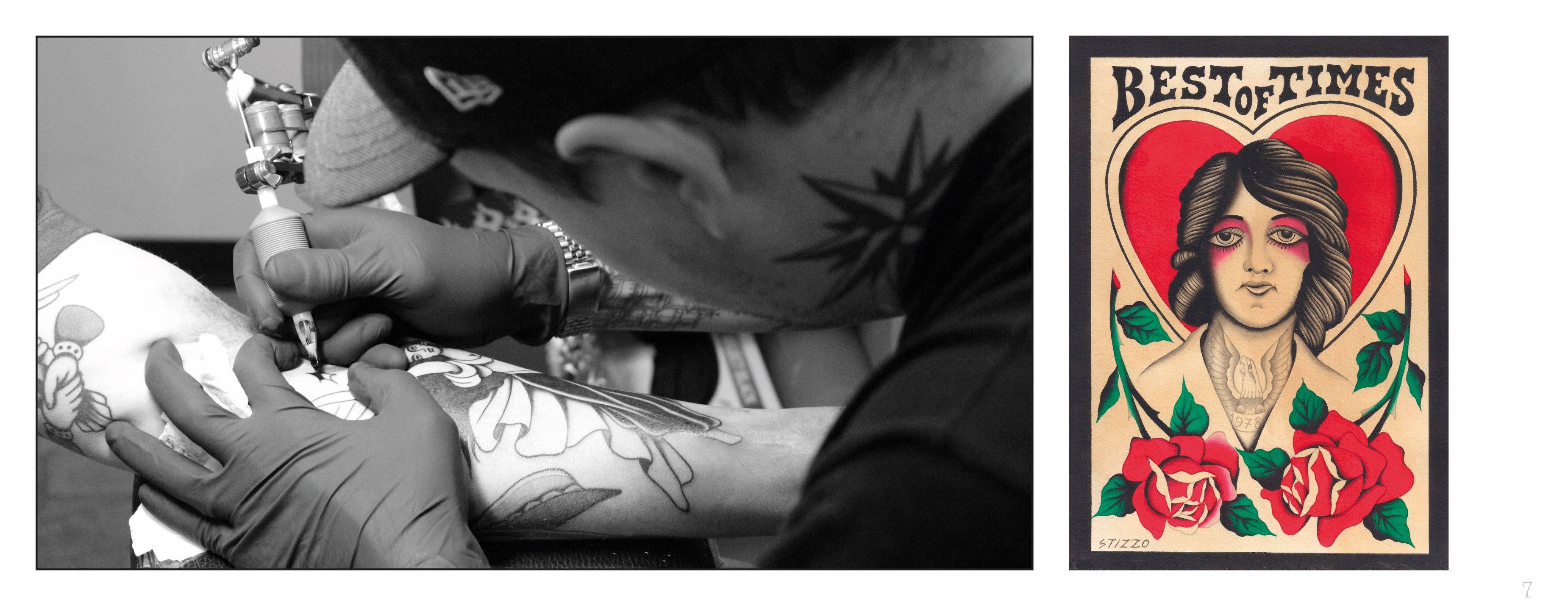 Schiffer Publishing - Wholesale Display Book - Italian Tattoo Flash: The Best of Times Collection2