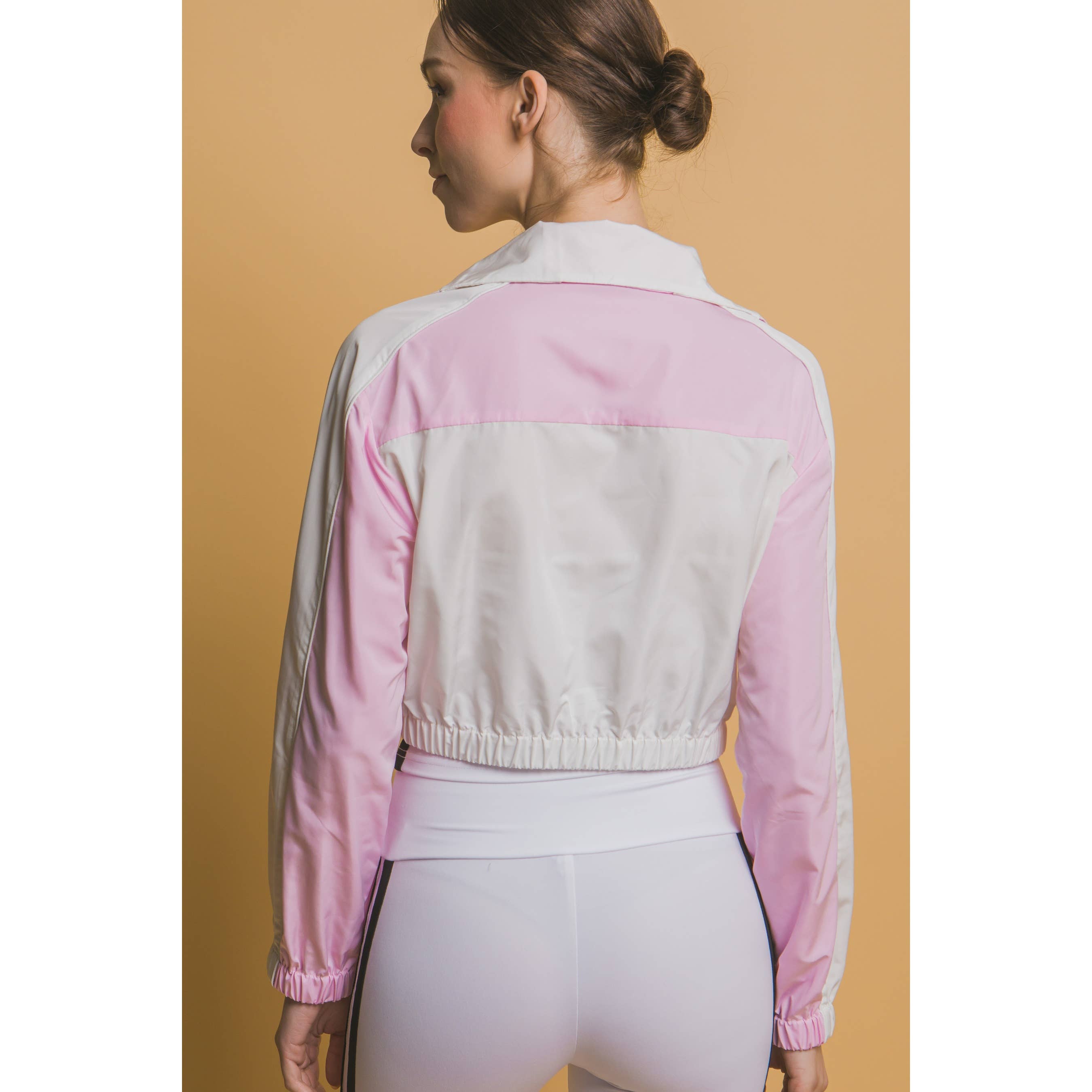 Paperdoll - Wholesale Jacket - Women's - Cropped Windbreaker Jacket3