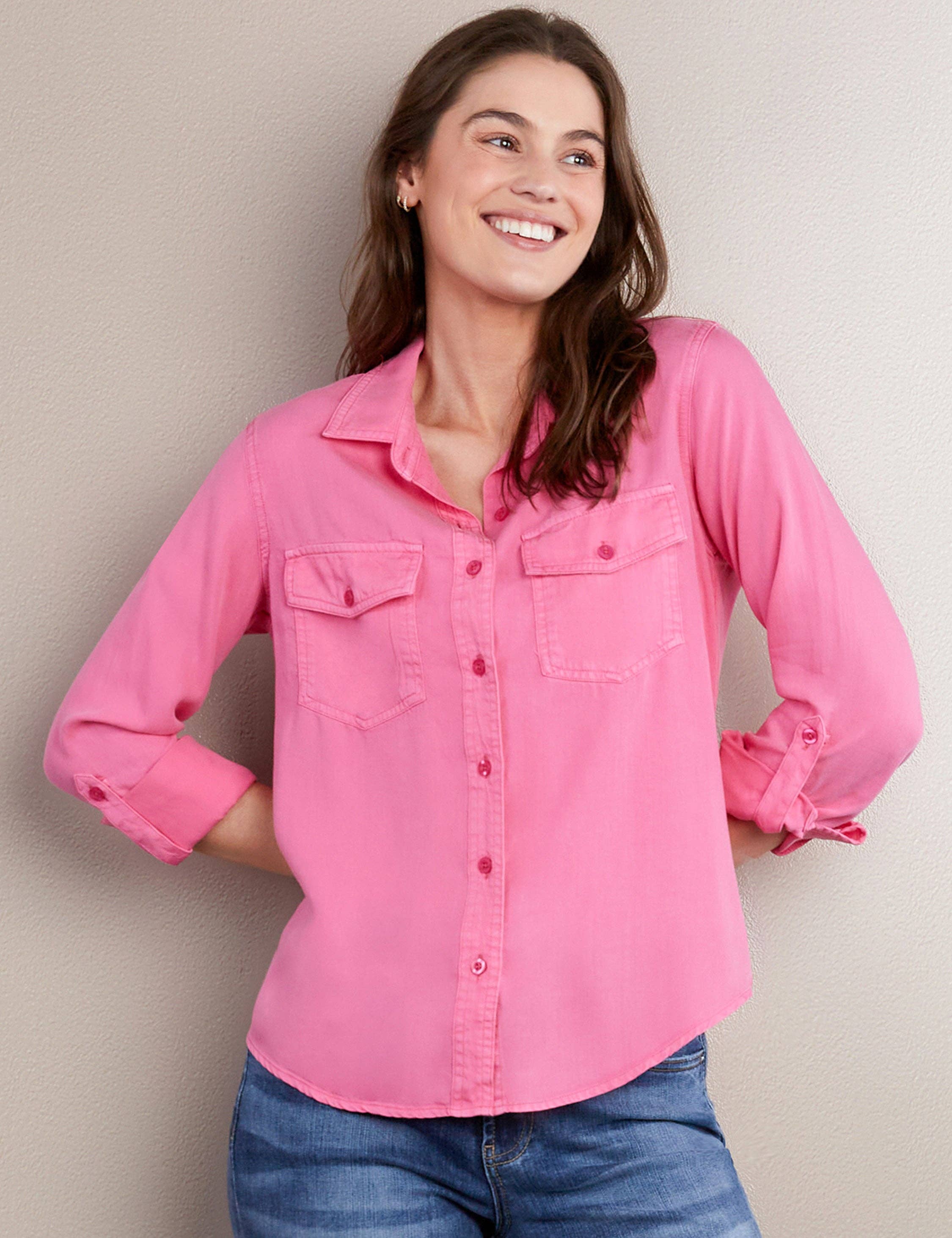 Pink Shirt for wholesale on Faire