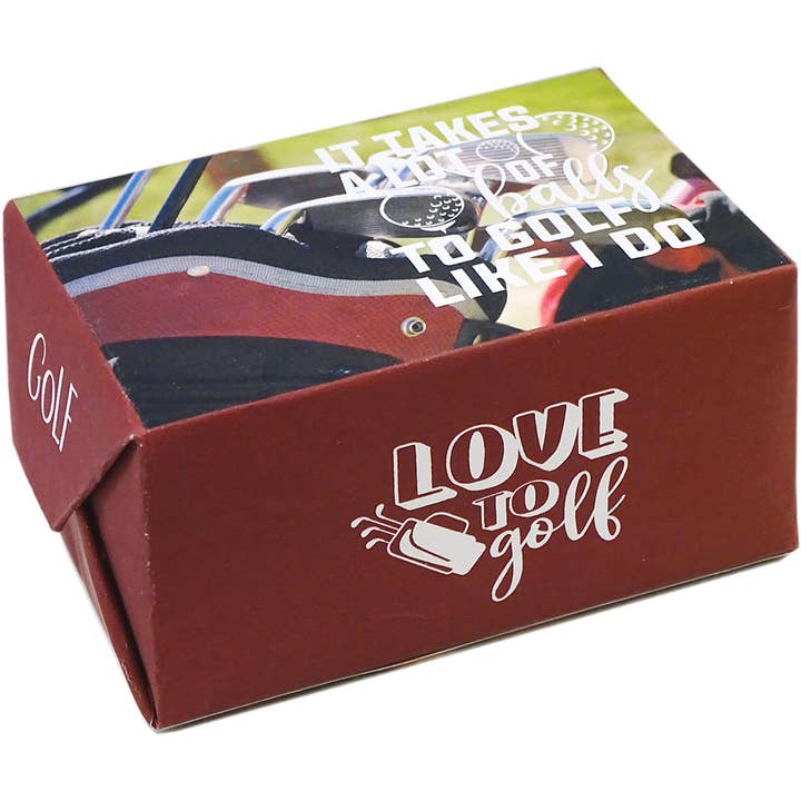 La Volve - Wholesale Bar Soap - LIFE BAR 38 - (GOLF) IT TAKES A LOT OF BALLS TO GOLF LIKE I 1