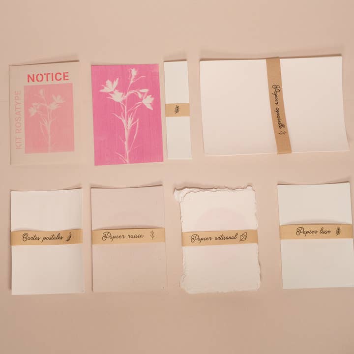 L'Atelier des Epatants - Wholesale DIY Craft Kit - Rosatype DIY Kit - like cyanotype but pink!2