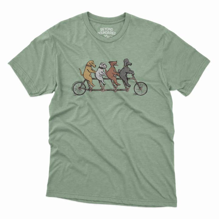 Biker Dogs Tee for wholesale by Beyond Boundaries Life