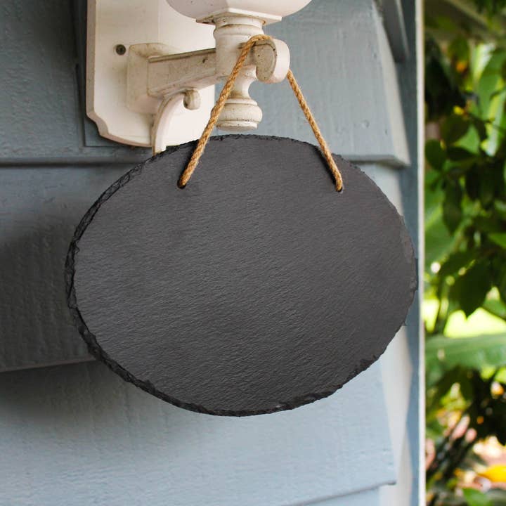 Etchey - Wholesale Bordje voor buiten - Adresbord van Slate Outdoor | Hello Fall