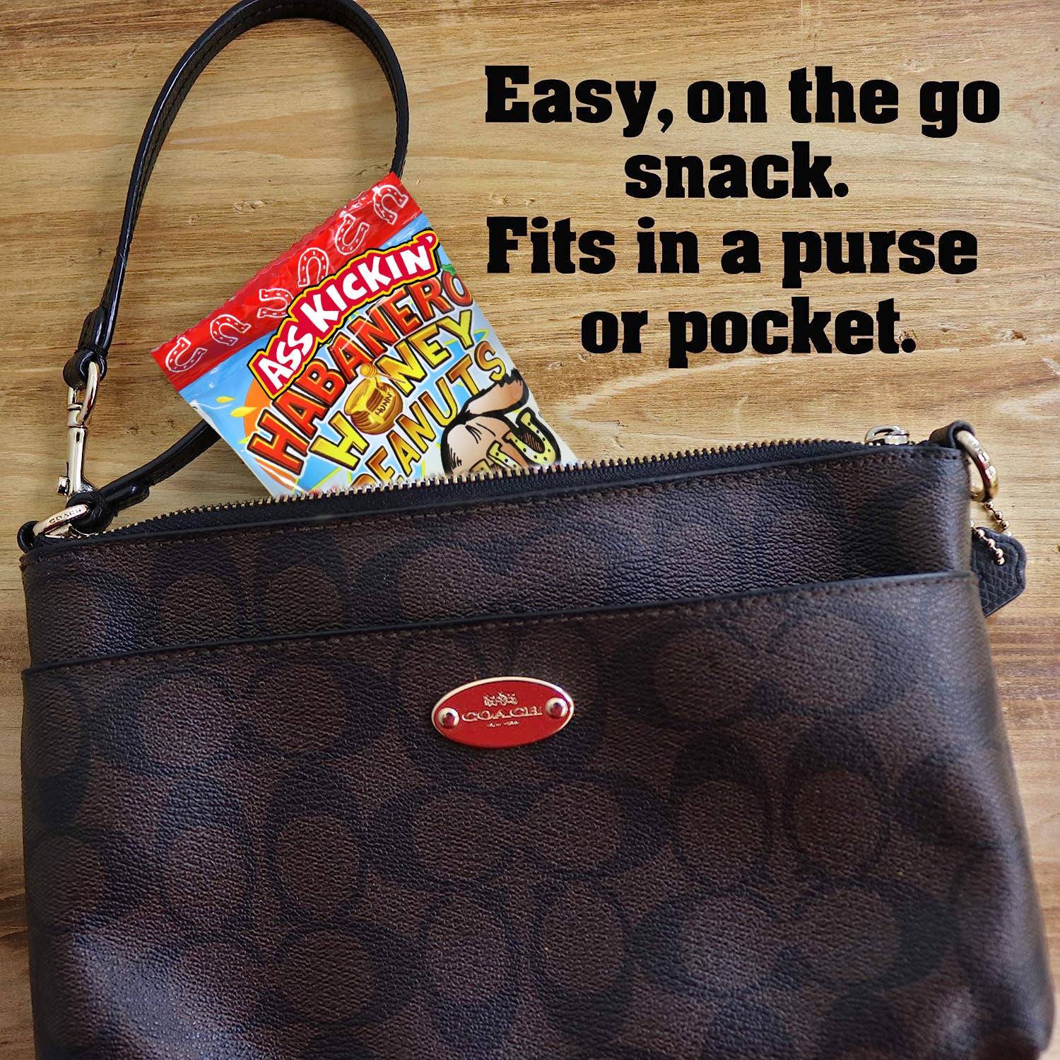 Southwest Specialty Food - Wholesale Nuts - Ass Kickin’ Habanero Honey Peanuts 1 oz. Bag2