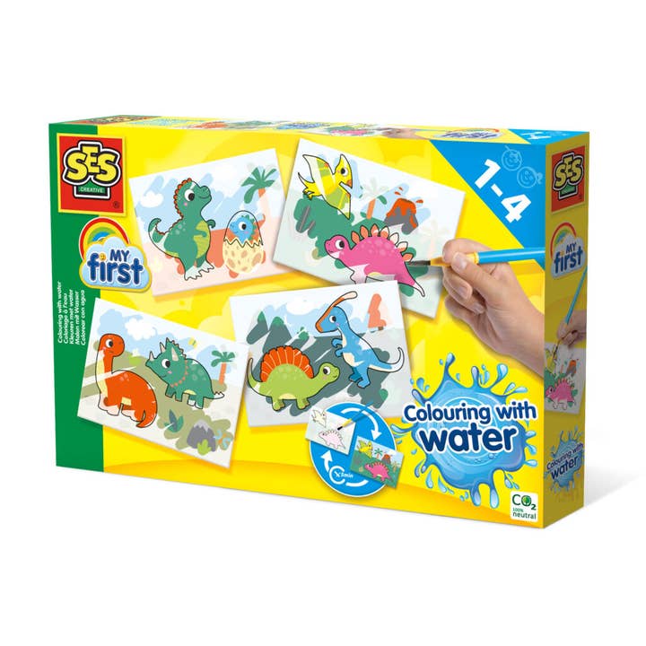 Colouring with water - Dinos for wholesale by Robbie Toys Ltd