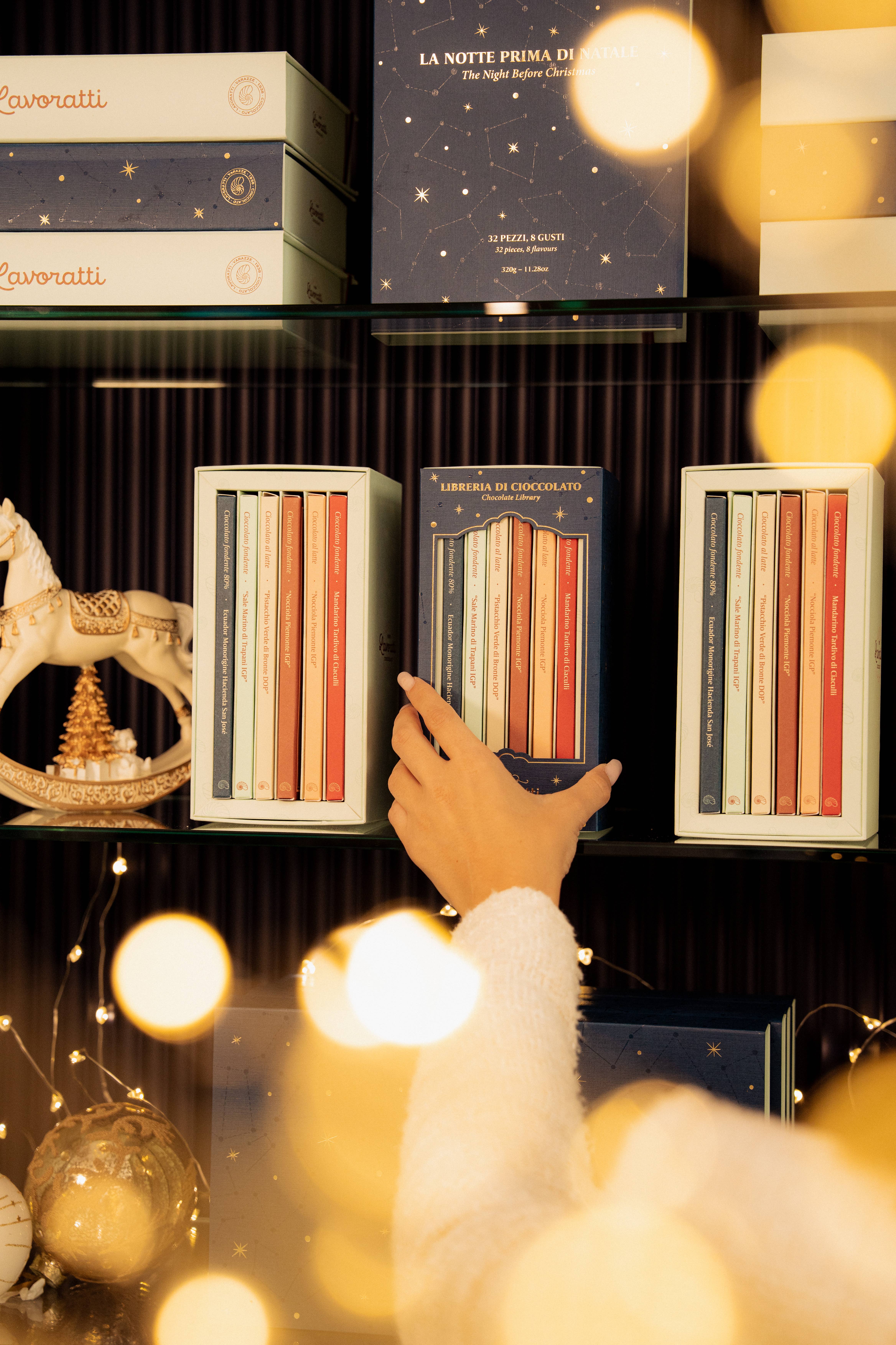 Cioccolato Lavoratti 1938 – Großhandel Schokoladenschachtel – The Box, Weihnachtsedition 80 g3