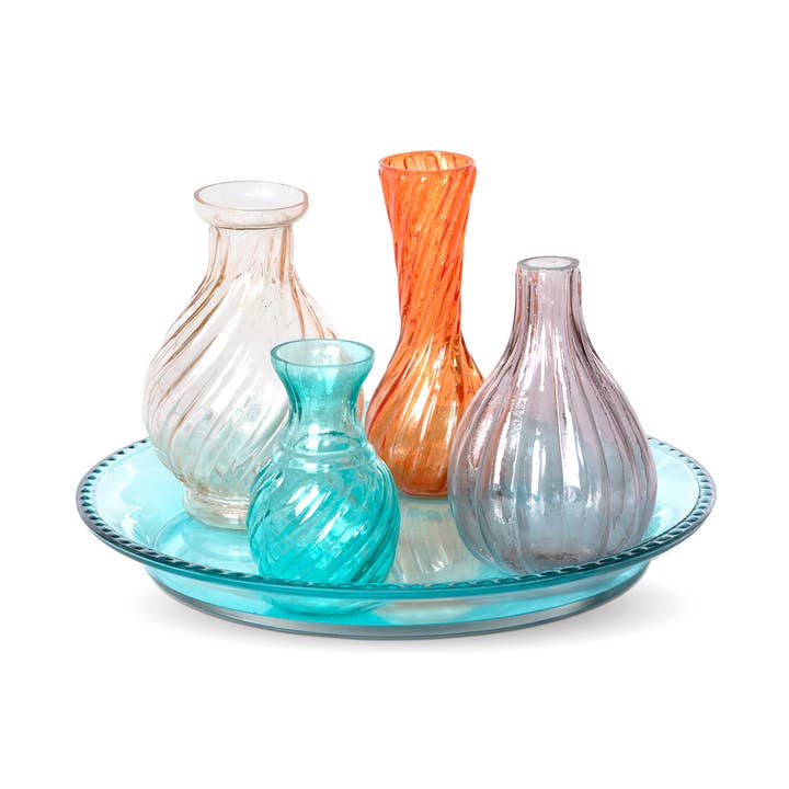 Park Hill Collection Arc-en-Ciel Vase Collection, Small, Set for wholesale by Park Hill Collection