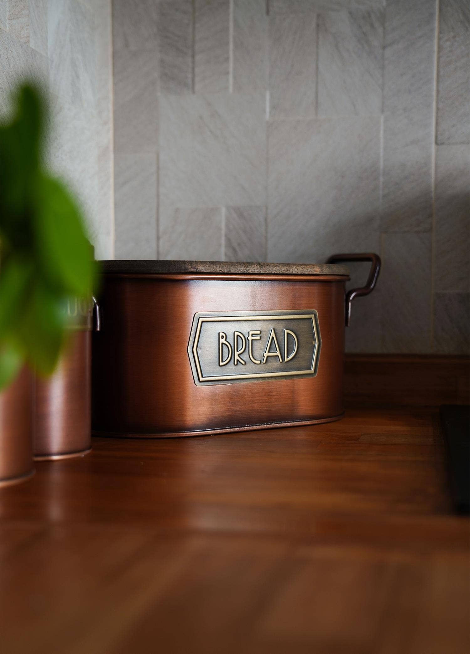 Rozi - Wholesale Bread Box - Copper Bread Bin2