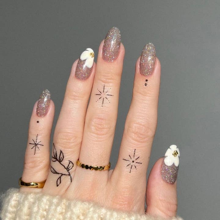 INKED by Dani - Wholesale Temporary Tattoo - Fine Line Temporary Tattoo Pack