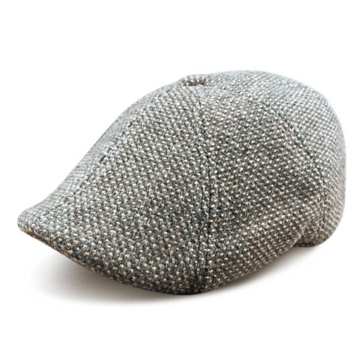 Boston Scally - Vendita all'ingrosso Berretto - Uomo - Cappello The Newsboy Boston Scally - Grigio/Marrone8