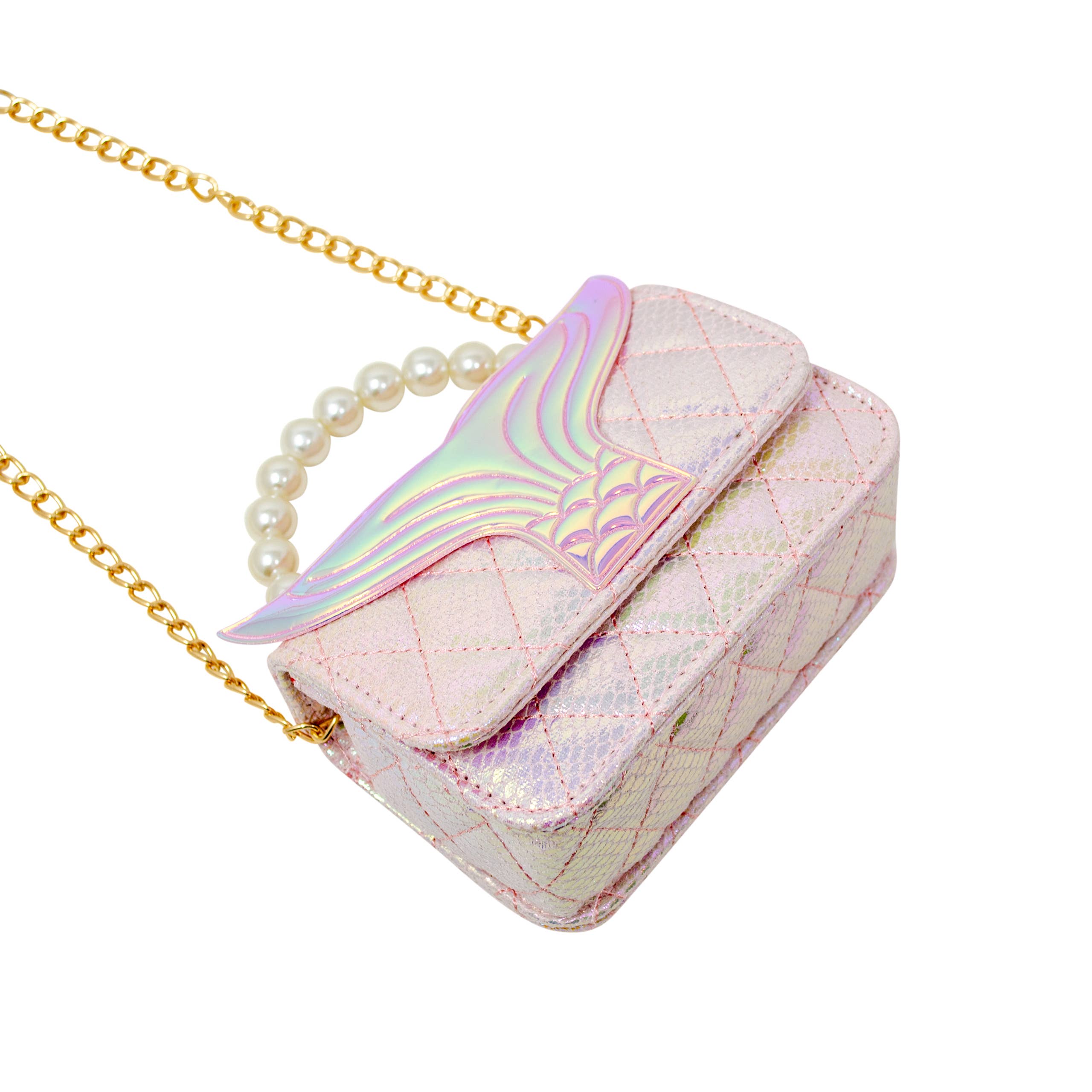 Tiny Treats and ZOMI GEMS - Vente Sac à bandoulière – enfant - Sac Queue de Sirène avec Poignée5