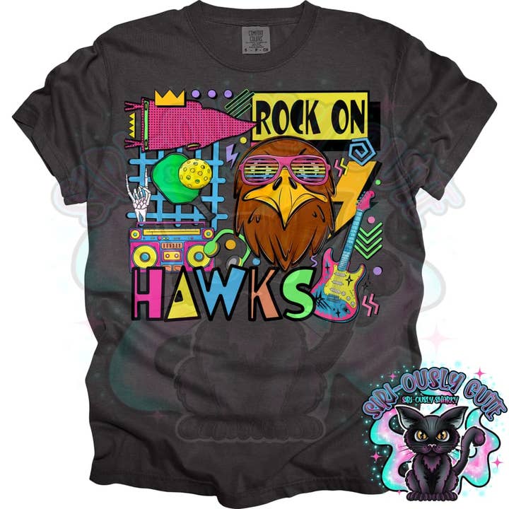 90S Rock On Hawks Pickleball for wholesale by Siri-Ously Cute