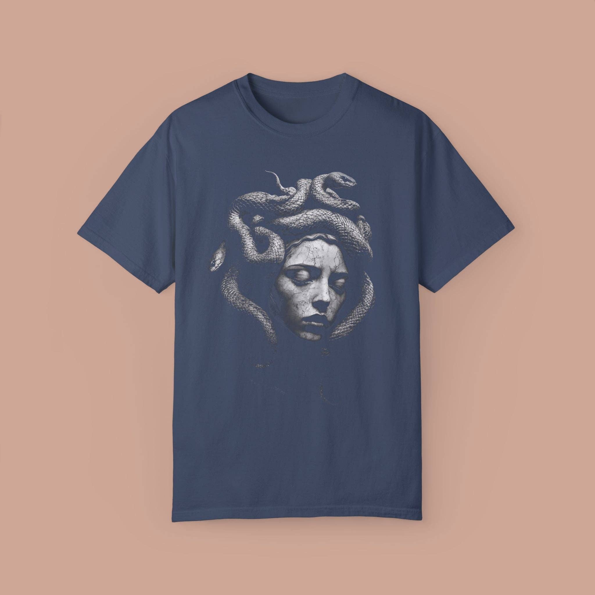 KILLER RETRO - Wholesale Screen Printed T-Shirt - Women's - Vintage Medusa Retro Graphic Tee.3