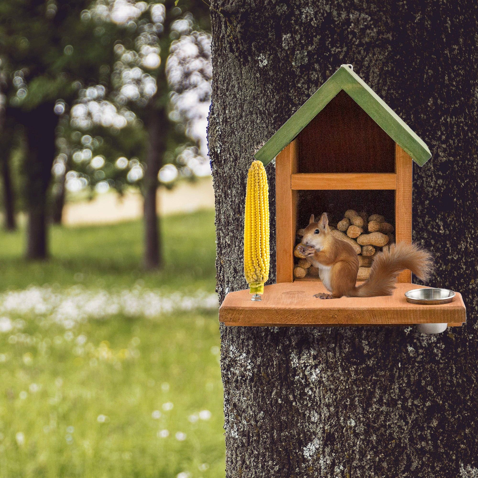 Kurated Korner – wholesale Bird feeder – Uncle Dunkel's Ultimate Squirrel and Chipmunk Feeder1