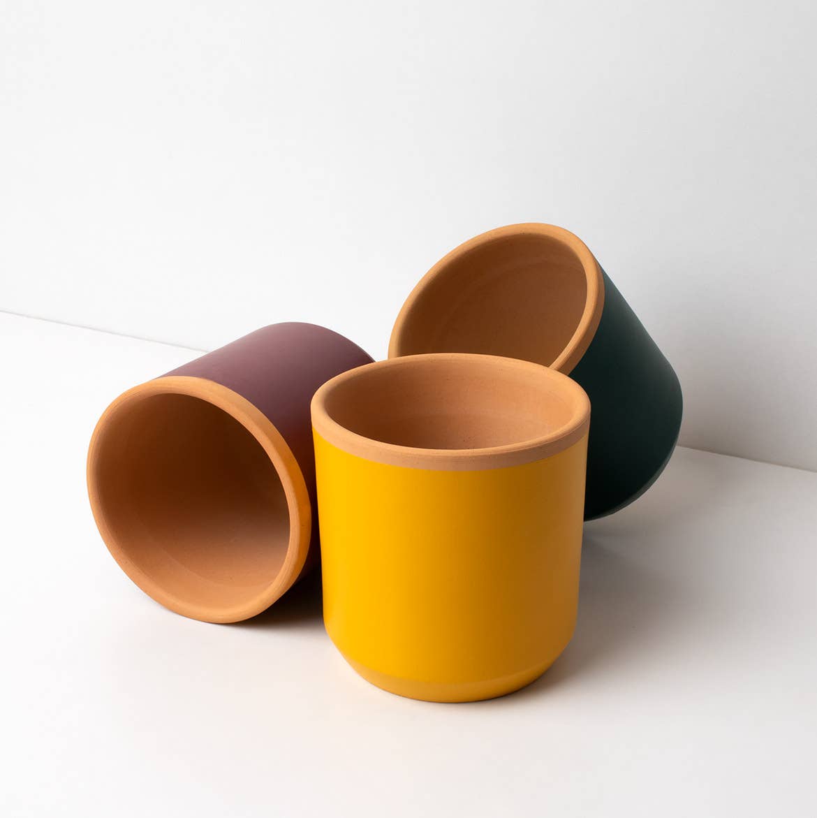 Resetea – wholesale Plant pot – Handcrafted Fern Green Planter🪴3