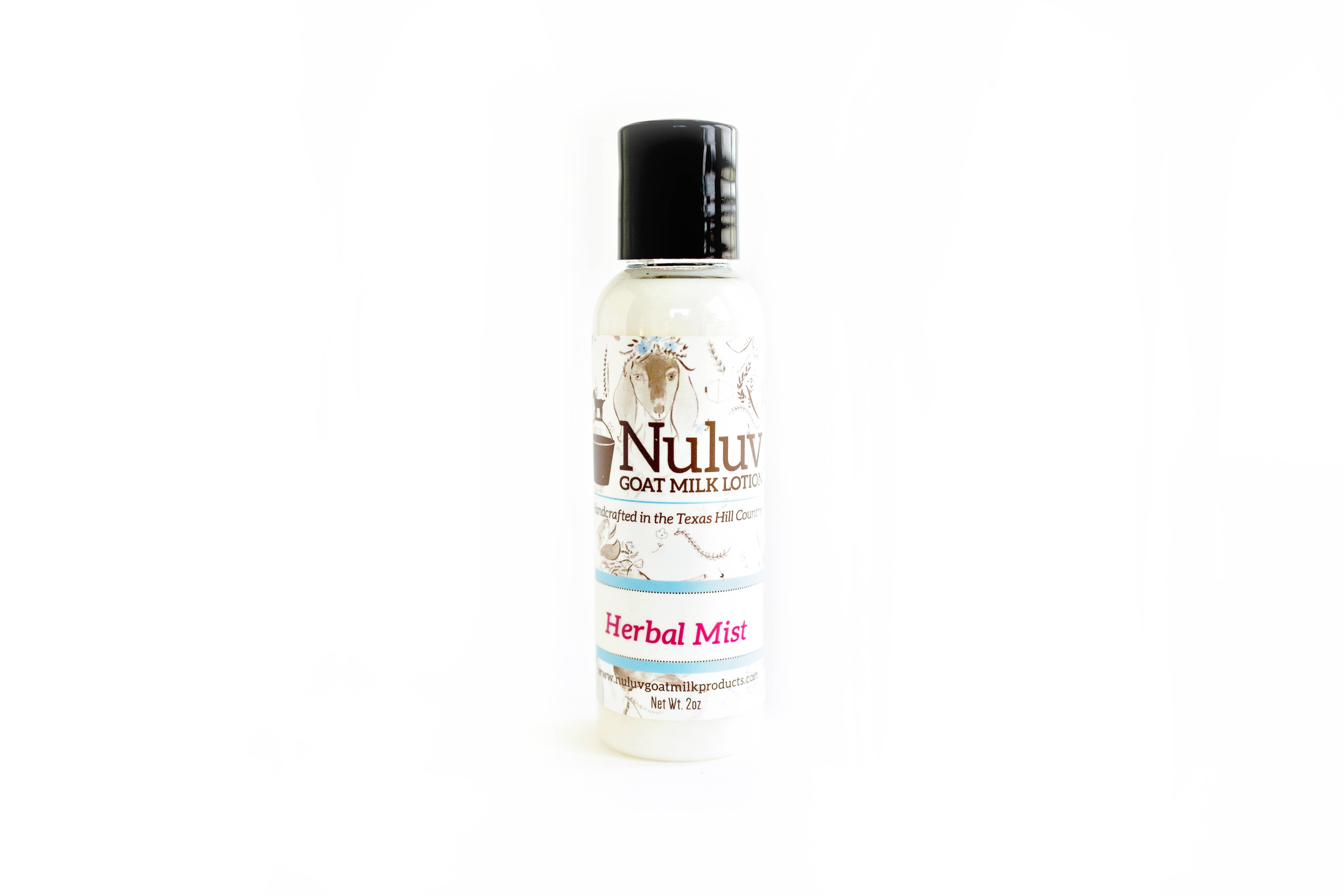 Nuluv Goat Milk Products - Wholesale Hand & Body Lotion - Nuluv Goat Milk Travel Size Lotion - 2oz bottle10