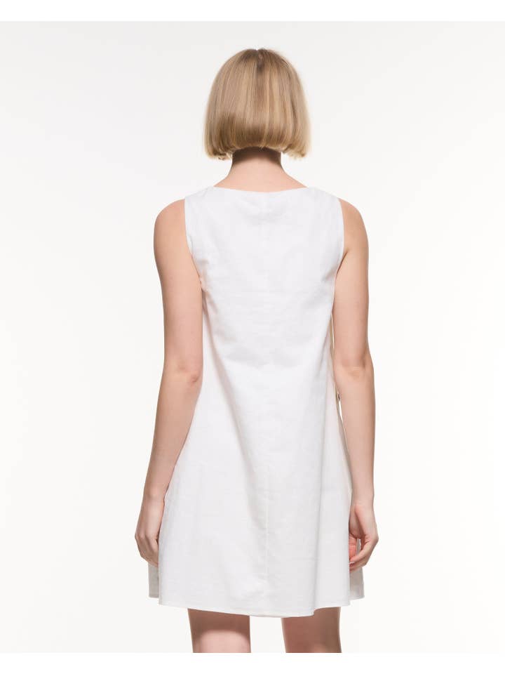 Soon Maternity - Wholesale Dress – Maternity - Maeve Linen Feeding Dress2