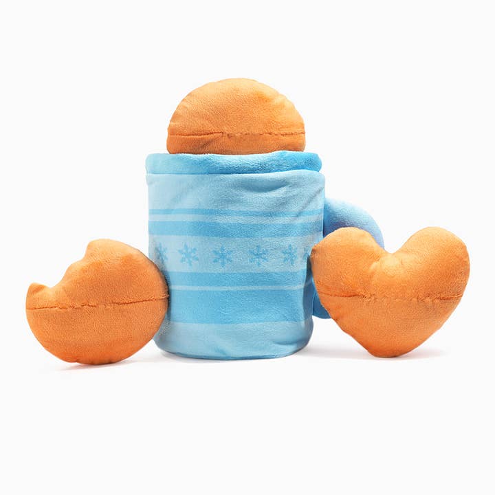 Hugsmart Products Inc – wholesale Pet plush toy – Dog – HugSmart Pet - Happy Woofmas | Santa’s Milk Cookies1