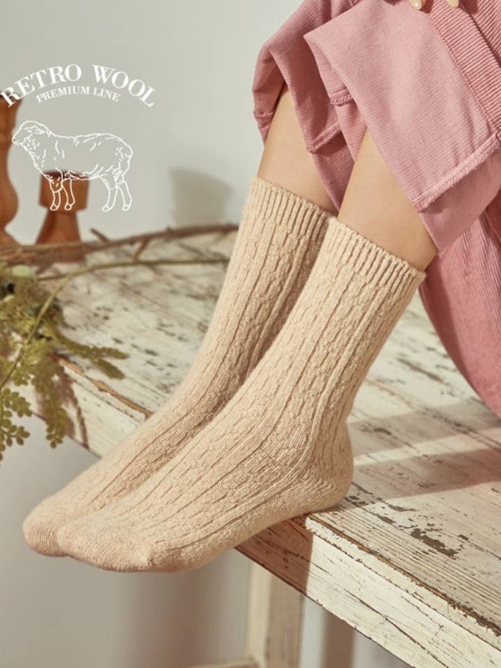 Premium Line Strikkede 100% Merinould Sokker for engroshandel hos Comfortarians