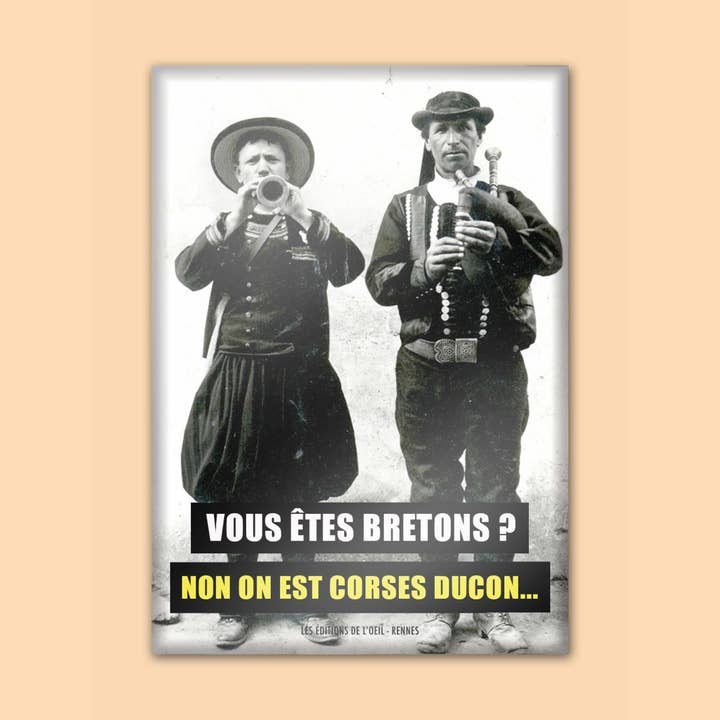 Magnete - bretone o corso per la vendita all'ingrosso da parte di Les Éditions de l'Oeil