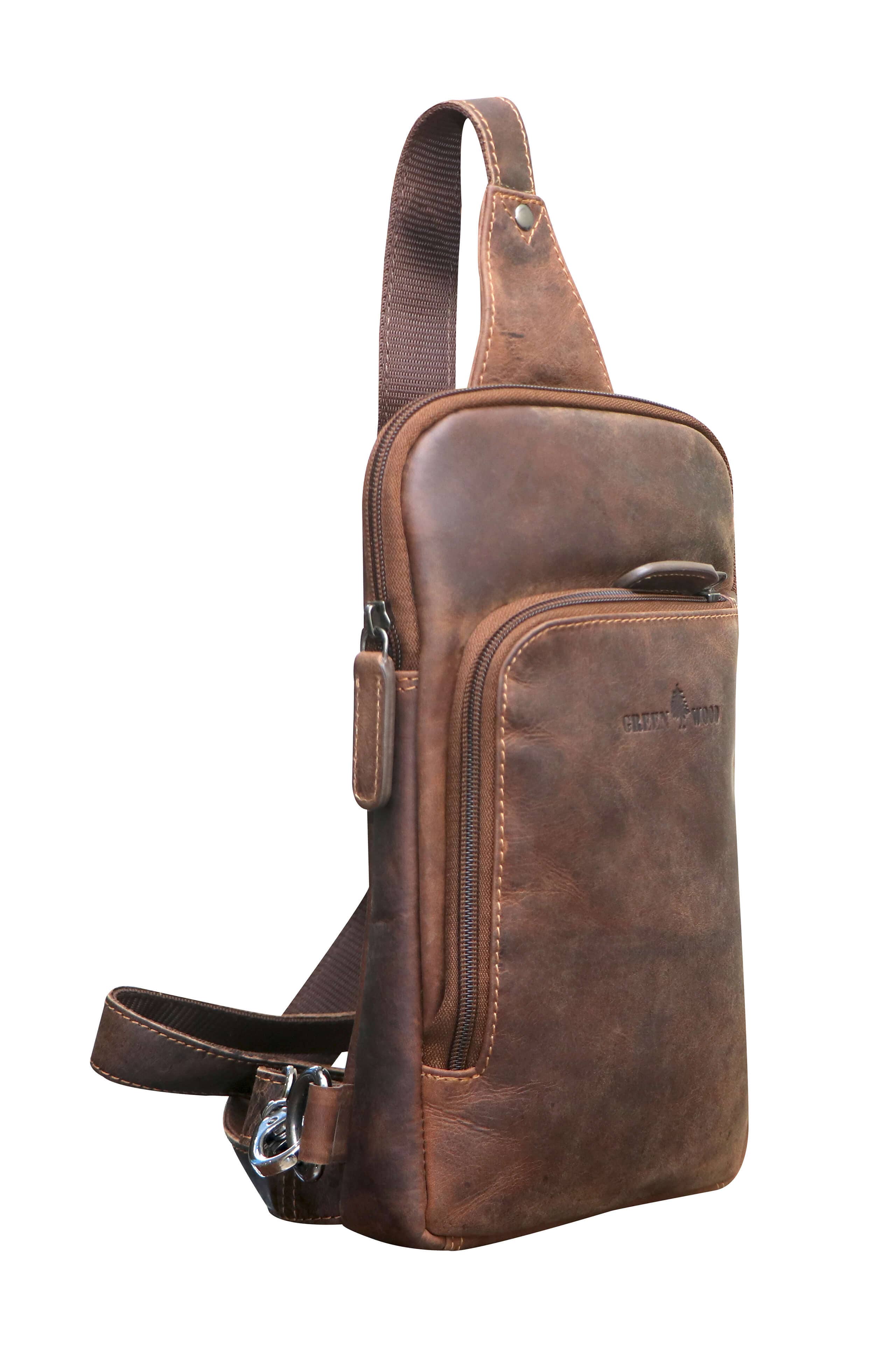 Greenwood - Wholesale Belt Bag - Unisex - Alex backpack shoulder bag women leather bicycle bag men5