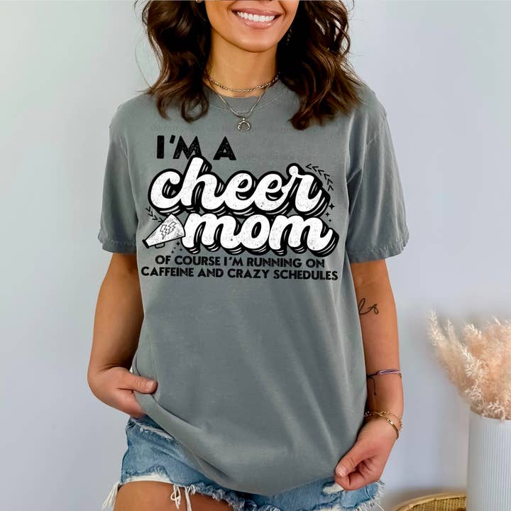 I'm a Cheer Mom for wholesale by Gabbie Co.